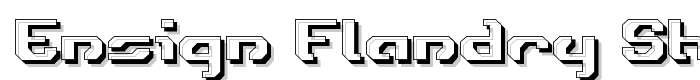 Ensign Flandry Shadow font